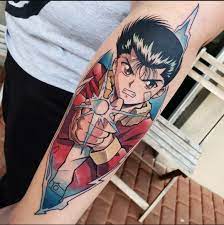 Super awesome Yusuke Urameshi tattoo by the incredibly talented  @nicolewillinghamtattoos. Give her a follow on IG. : r/YuYuHakusho