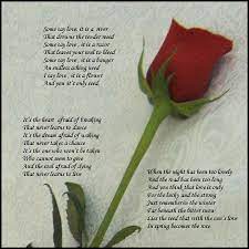 Bette midler about the rose the rose is a classic pop song written by amanda mcbroom and made famous by bette midler who recorded it for the soundtrack of the 1979 film the rose in which it plays during the closing credits. The Rose By Amanda Mcbroom Wedding Music Blog