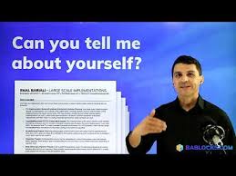 Business Analyst Interview Question Tell Me About Yourself Youtube