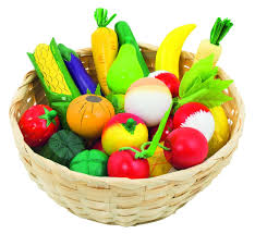Pour Jouer A La Marchande 12 Fruits Legumes Jouet En Bois Vilac 3 Ans Corbeille De Fruits Fruits Et Legumes Fruits