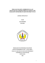 You may customize this page by editing /home/www/sipbesar/protected/modules/mahasiswa/views/default/index.php. Peranan Beasiswa Bidikmisi Dalam Meningkatkan Indeks Prestasi Komulatif Mahasiswapendidikan Ekonomi Fkip Untan