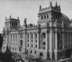 Ca 1893 Berliner Reichstag Ostfassade Historical Architecture Vintage Architecture Building