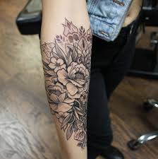 Floral Mandala Tattoo Black And Grey Tattoosbycapone Floral Mandala Tattoo Black And Grey Tattoos Black Tattoos