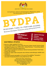 Mana tau ada rezeki kan 😊. Biasiswa Yang Di Pertuan Agong Bydpa Sesi Pengajian 2021 2022 Jpa