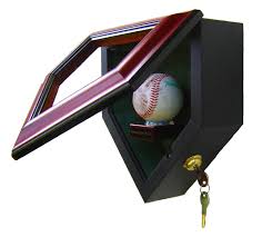 Baby's First Autograph Homeplate Shaped Display Case