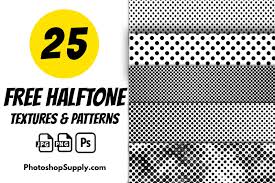 Another way of adding a pattern is to use the paint bucket tool to fill the layer or selection. Free 35 Halftone Textures And Patterns Photoshop Supply