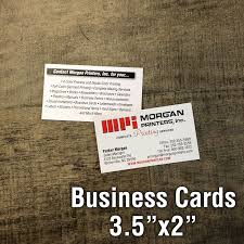 Ratings, based on 4 reviews. Business Cards Morgan Printers Inc
