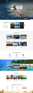 With Goto Wordpress Theme You Can Build A Travel Website In No Time Wordpress Wordpresstheme Wordpressdesign Webdes Diseno Grafico Web Turismo Diseno Web