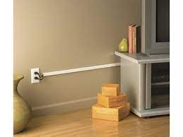 How to baby proof cords. Wiremold Cordmate Ii Cord Organizer Cmk50 Conceal A V Cables In Your Room At Crutchfield Baby Proofing Home Home Automation