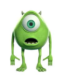Mike Wazowski 3d Model Painting Memes Art Sketches Colorful Pictures
