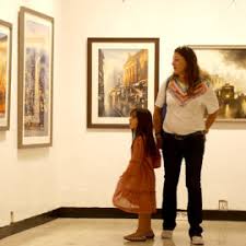 Jehangir Art Gallery Archives Ananta Mandal Official Blog Painting by indian artists ganesh panda at jehangir art gallery. ananta mandal