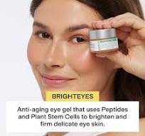 CLEARSTEM - BRIGHTEYES - Eye Gel - Nourishing Eye Cream - Lip Renewal -  Cooling Gel - Stem Cells Blend - Peptides, Collagen, Aloe Vera - Gluten  Free - ...