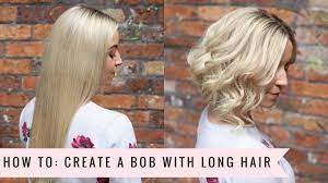 How to beautifully cut your own hair m by mickie. How To Create A Faux Bob By Sweethearts Hair Youtube