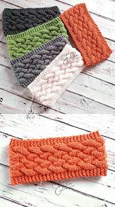 Cable Free Headband Pattern Woven Krose Ucretsiz Orgu El Tezgahinda Orgu