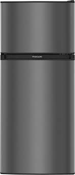 Search all products, brands and retailers of freestanding refrigerators: Frigidaire 4 5 Cu Ft Freestanding Mini Fridge Freezer Compartment Black Stainless Steel In The Mini Fridges Department At Lowes Com
