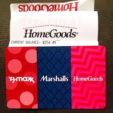 Yes, a marshalls gift card may be used at any retail store owned by the tjx companies, inc. Home Goods Gift Card Balance Home Decor