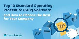 We prepared 37 standard operating procedure (sop) templates & examples which can be easily downloaded and used in your organization. Top 10 Standard Operating Procedure Software Sweetprocess
