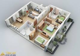 Diện tích nhà cấp 4 3 phòng ngủ bao nhiêu là hợp lý?