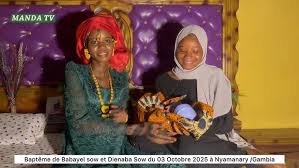 Baptême de Babayel Sow et Dienaba Sow du 03 octobre 2024 à Nyamanary/Gambia 