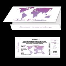 Bilete de avion ieftine la pret de companie aeriana fara intermediari. Faire Part Billet D Avion De Mariage Mappemonde A Personnaliser