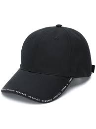 Versace Logo Trim Cap In I008 Black Modesens Versace Logo Versace Fashion Legend