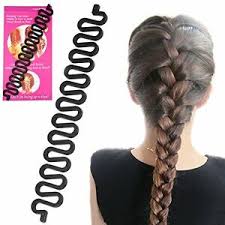 Who knew there were so many ways to wear braids? French Plait Hair Braiding Tool Professional Looking French Braid Twist Bun Easy Ebay