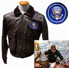 Check spelling or type a new query. Lot Detail John F Kennedy S Personally Owned Leather Bomber Jacket Recovered From The Honey Fitz Yacht After His Death