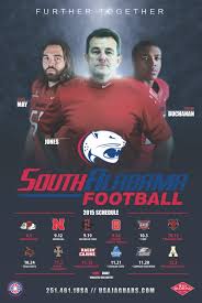 2017 alabama crimson tide schedule and results. South Alabama Football Poster Swag