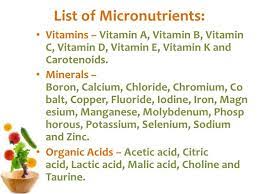 Our bodies need these nutrients in larger quantities. Macronutrient And Micronutrient Food List Micronutrients Nutritarian Diet Micro Nutrients