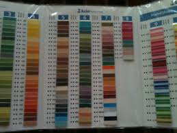 Details About Anchor Shade Card Chart Book Colour Book For Solid Variegated Balls Skiens