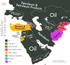 Map Every Country S Highest Valued Export Ap Human Geography World Geography Map