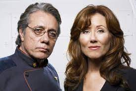 Battlestar Galactica's Roslin and Adama are one of the great sci-fi love  stories | SYFY WIRE