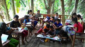 Pot sabut kelapa segi enam. Sabut Kelapa English Club Sekolah Alam Sabut Kelapa Facebook