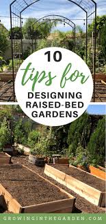 Use the free online planner to design a new bed or update an old one. Raised Bed Garden Design Tips Growing In The Garden