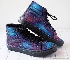 Diy Galaxy Shoes Artsy Sy Mama