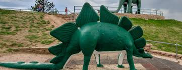 Established in may 1936, dinosaur park is set on a hill and houses seven life size dinosaur structures. Dinosaur Park Black Hills Badlands South Dakota
