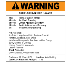 2018 Arc Flash Labeling Requirements Nfpa Xchange