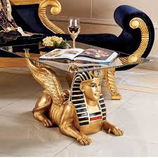Egyptian Figurine Coffee Table Egyptian Furniture Egyptian Home Decor Design Toscano
