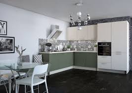 Cuisine Verte La Tendance Du Vert En Cuisine Cuisine Verte Meuble Cuisine Cuisine Moderne