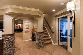 27 Luxury Finished Basement Designs Modern Basement Basement Remodeling Finished Basement Designs