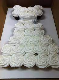 Cupcake Bridal Shower Cake Cute Bridal Shower Cupcakes Wedding Dress Cupcakes Wedding Cupcakes