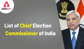 List Of Chief Election Commissioners Of India 2020