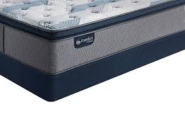 For A Truly Peaceful Slumber Choose The Serta Icomfort Hybrid Blue Fusion 300 Plush Pillowtop Queen Mattress You Ll En Queen Mattress Serta Sleep Comfortably