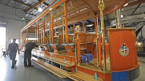 Chatsworth Trolley Maker Is Going Places With Images Transportation Technology Chatsworth Places To Go