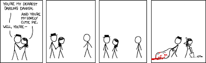 Or Perhaps They Knew He Was There And Were Just Trying To Torment Him First Black Hat Guy And Girl Get Caught Being Sappy Geeky Romance Nerd Love Webcomic