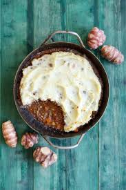 Shepherd S Pie Mit Topinambur Puree Rezept Rezepte Topinambur Rezept Topinambur