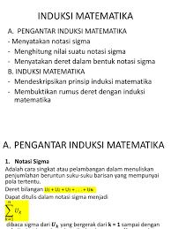 Check spelling or type a new query. Induksi Matematika