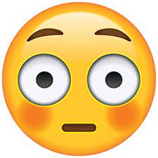 Flushed Face Emoji Emoji Tekening Emoji Emojis