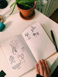 Maybe you would like to learn more about one of these? Aesthetic Notebook Cool Notebooks Notebook Cover Design Doodle People