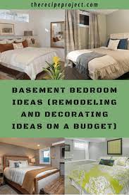 Basement Bedroom Ideas Remodeling And Decorating Ideas On A Budget Onabudget Forteens Unfinished Bedroom Renovation Basement Bedrooms Basement Guest Rooms